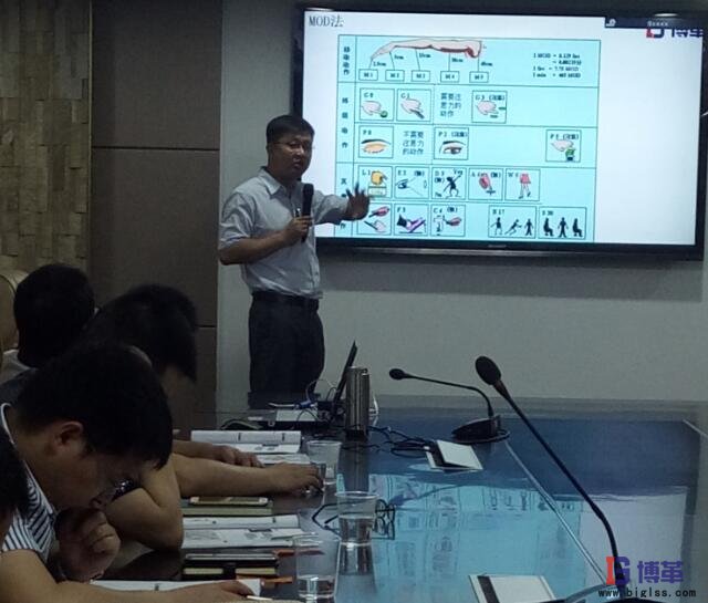 精益生產實戰(zhàn)課堂熱情的授課周老師 精益生產實戰(zhàn)課堂熱情的授課周老師